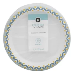Publix Paper Plates, Everyday, 10 Inches
