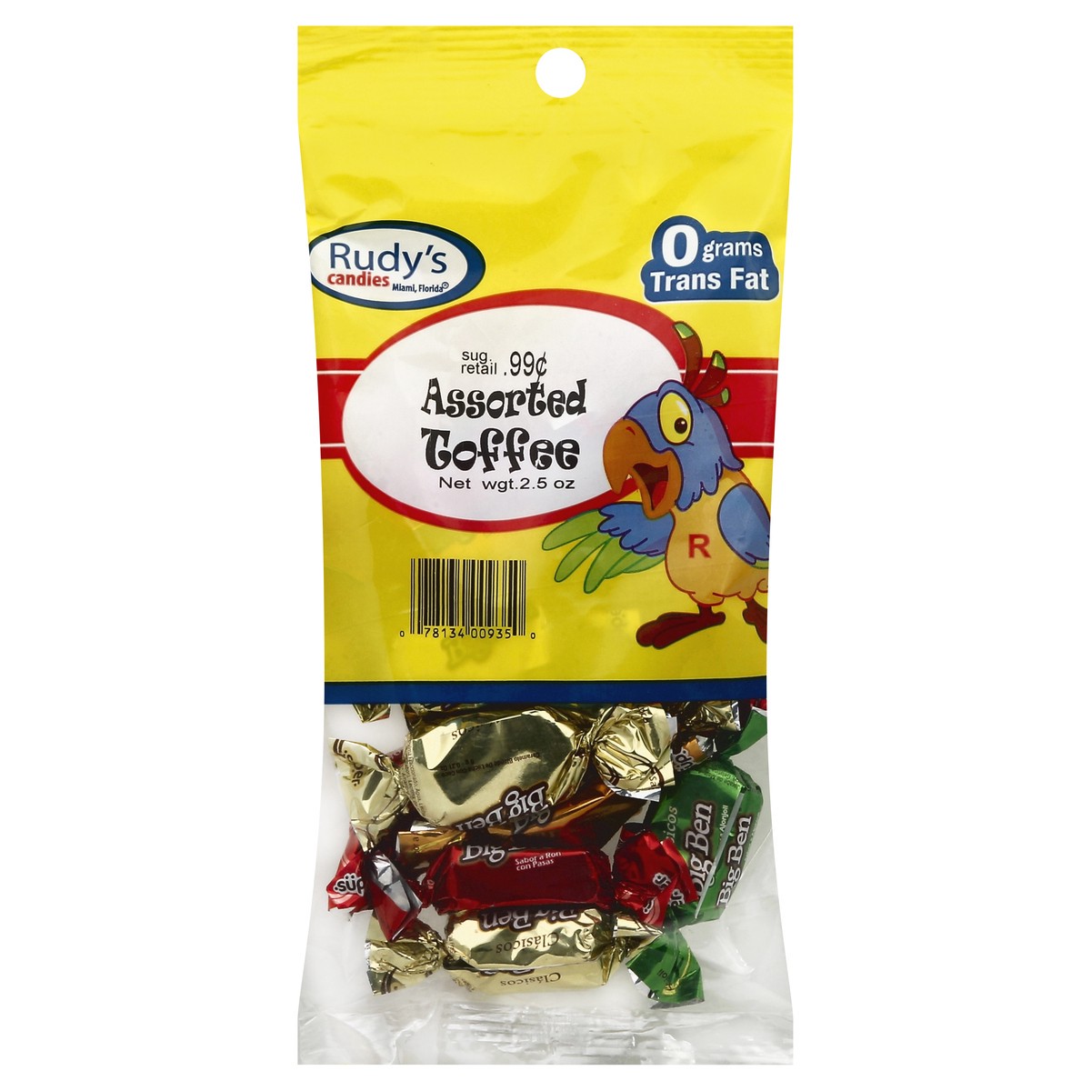 slide 3 of 3, Rudys Candies 2.5 oz, 2.5 oz