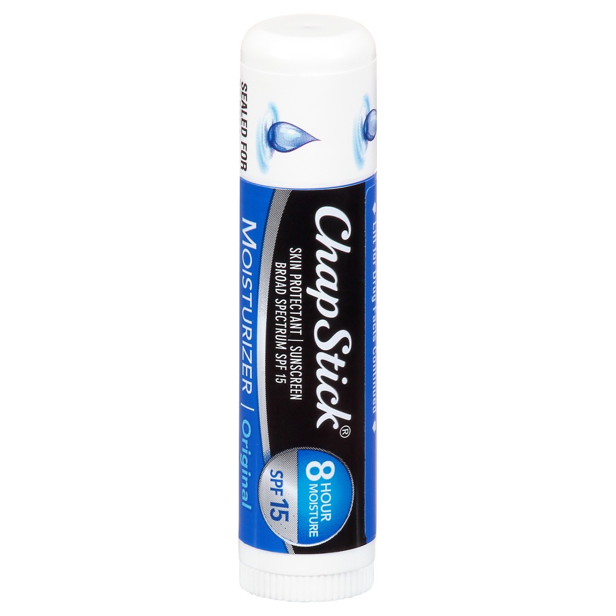 slide 9 of 9, ChapStick Broad Spectrum SPF 15 Original Moisturizer Skin Protectant 0.15 oz, 0.15 oz