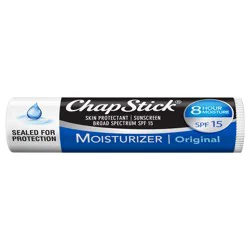 ChapStick Broad Spectrum SPF 15 Moisturizer Original Skin Protectant 0.15 oz