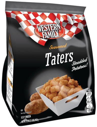 slide 1 of 1, Western Family Potato Tater Tots, 32 oz