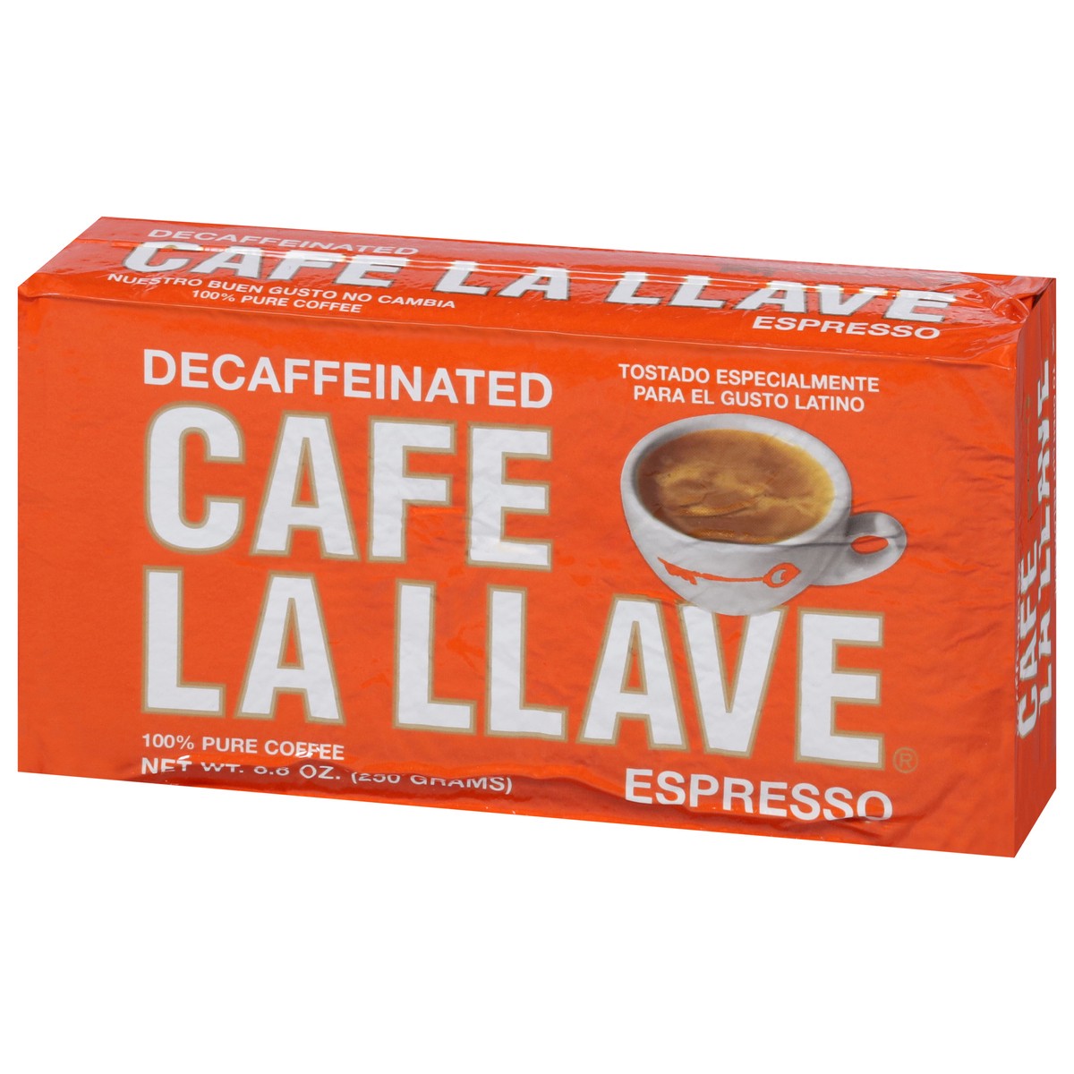 slide 9 of 9, Café La Llave Decaffeinated Espresso Coffee - 8.8 oz, 8.8 oz
