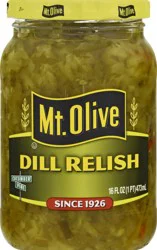 Mt. Olive Dill Relish 16 fl oz