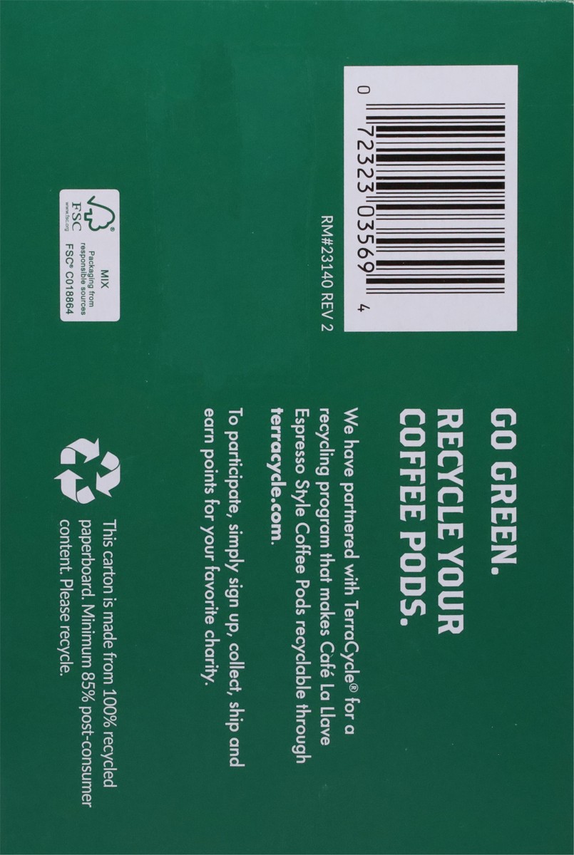 slide 5 of 9, Café La Llave Espresso Style Single Serve Dark Roasted Coffee 12 Count, 1 ct