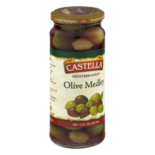 slide 1 of 1, Castella Olive Medley, 12 fl oz