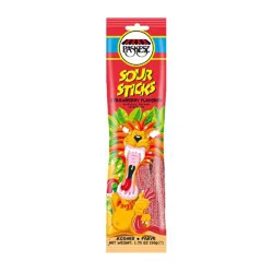 Paskesz Sour Stix Strawberry