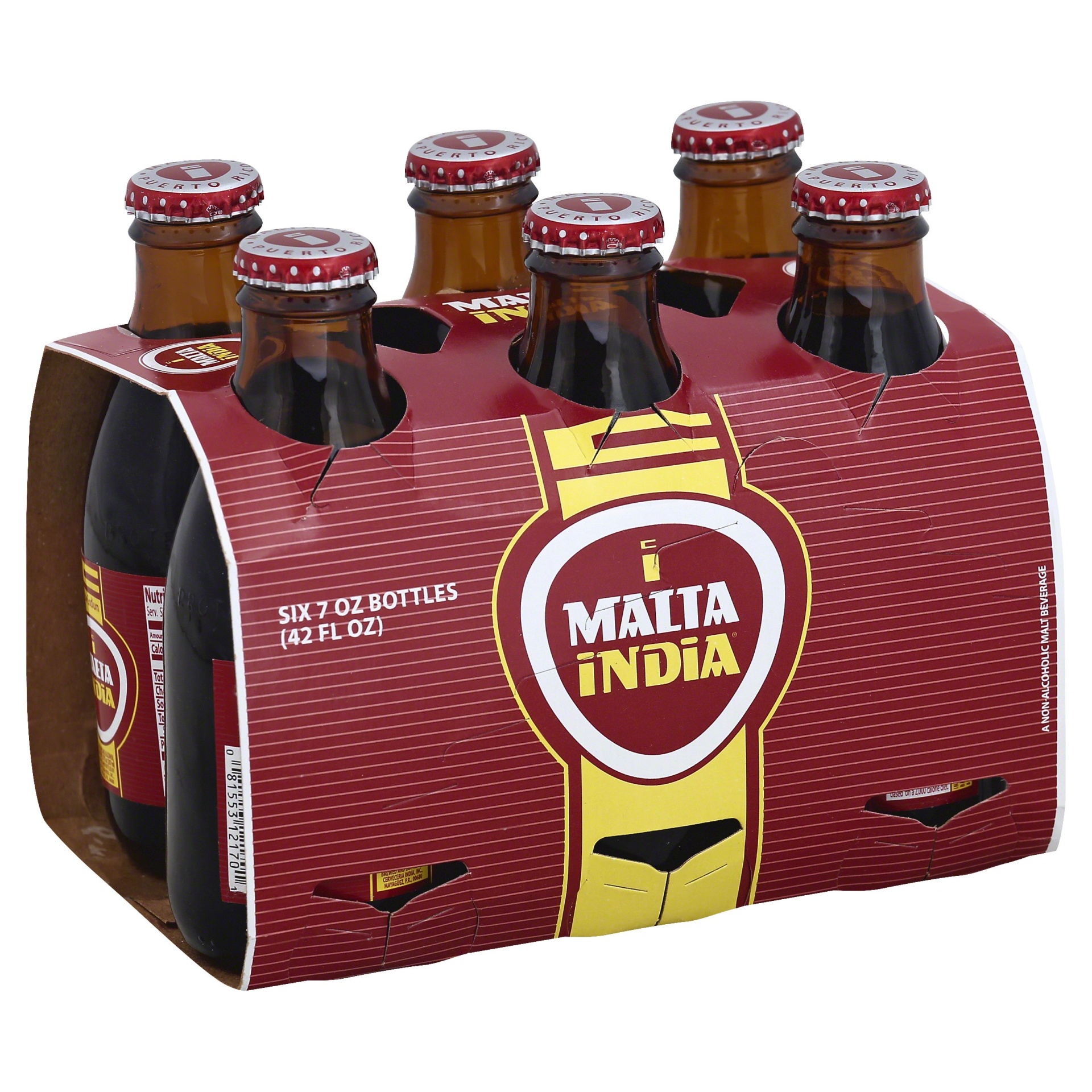 slide 1 of 1, Malta India Malt Beverage 6 ea, 6 ct