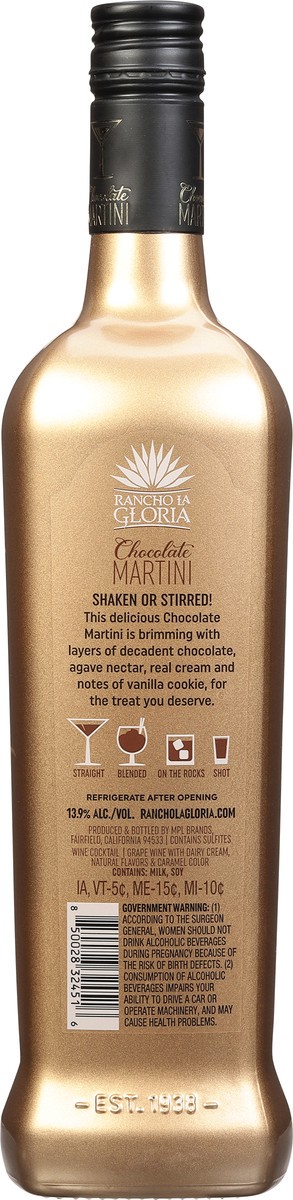 slide 2 of 10, Rancho La Gloria Chocolat, 750 ml