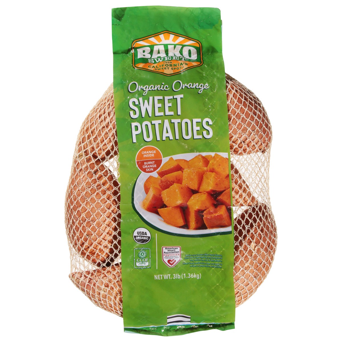 slide 1 of 11, Bako Sweet Organic Orange Sweet Potatoes 3 lb, 3 lb