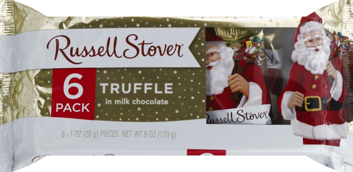 slide 1 of 8, Russell Stover Truffle 6 ea, 6 oz