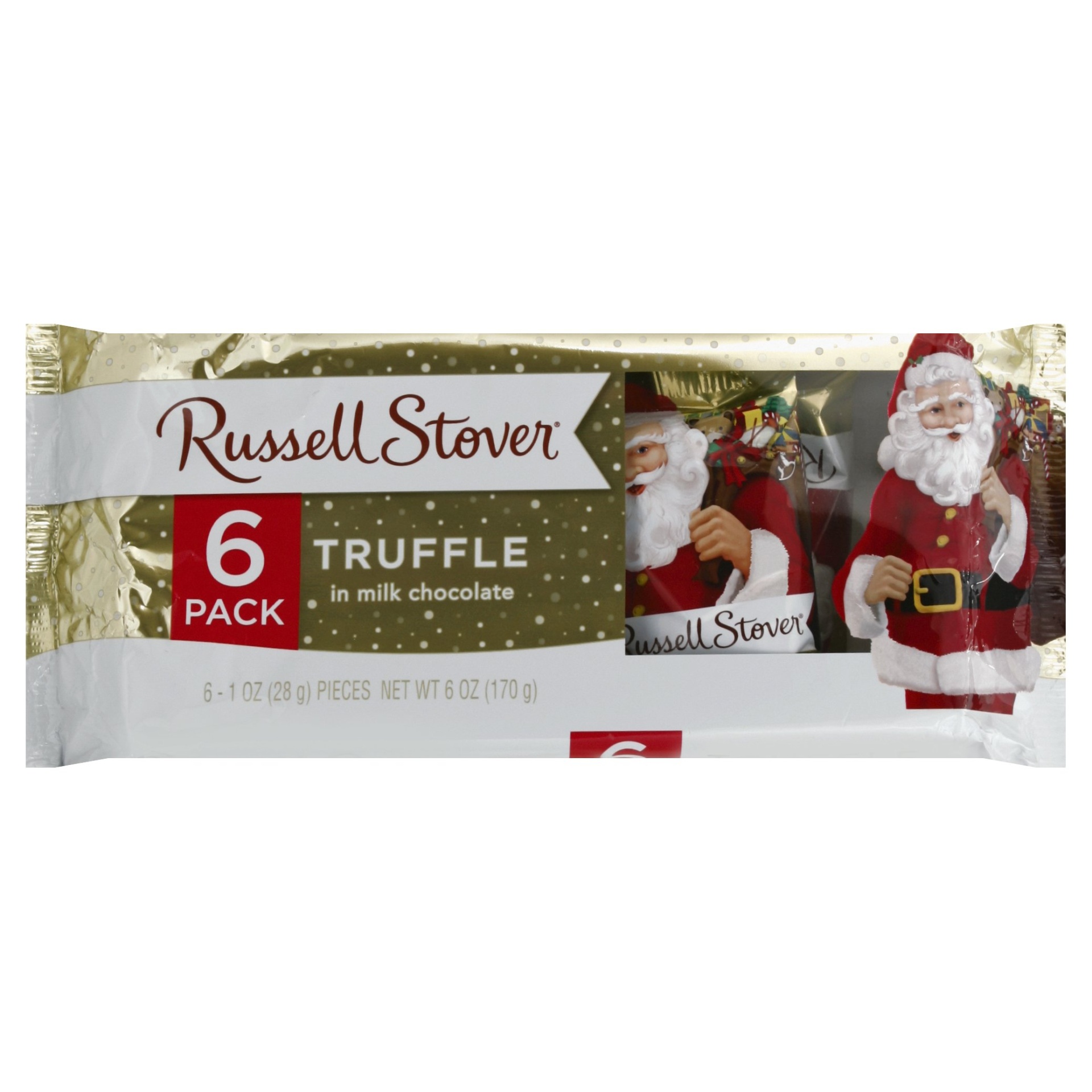 Russell Stover Truffle Christmas Santa Pack 6 oz Shipt