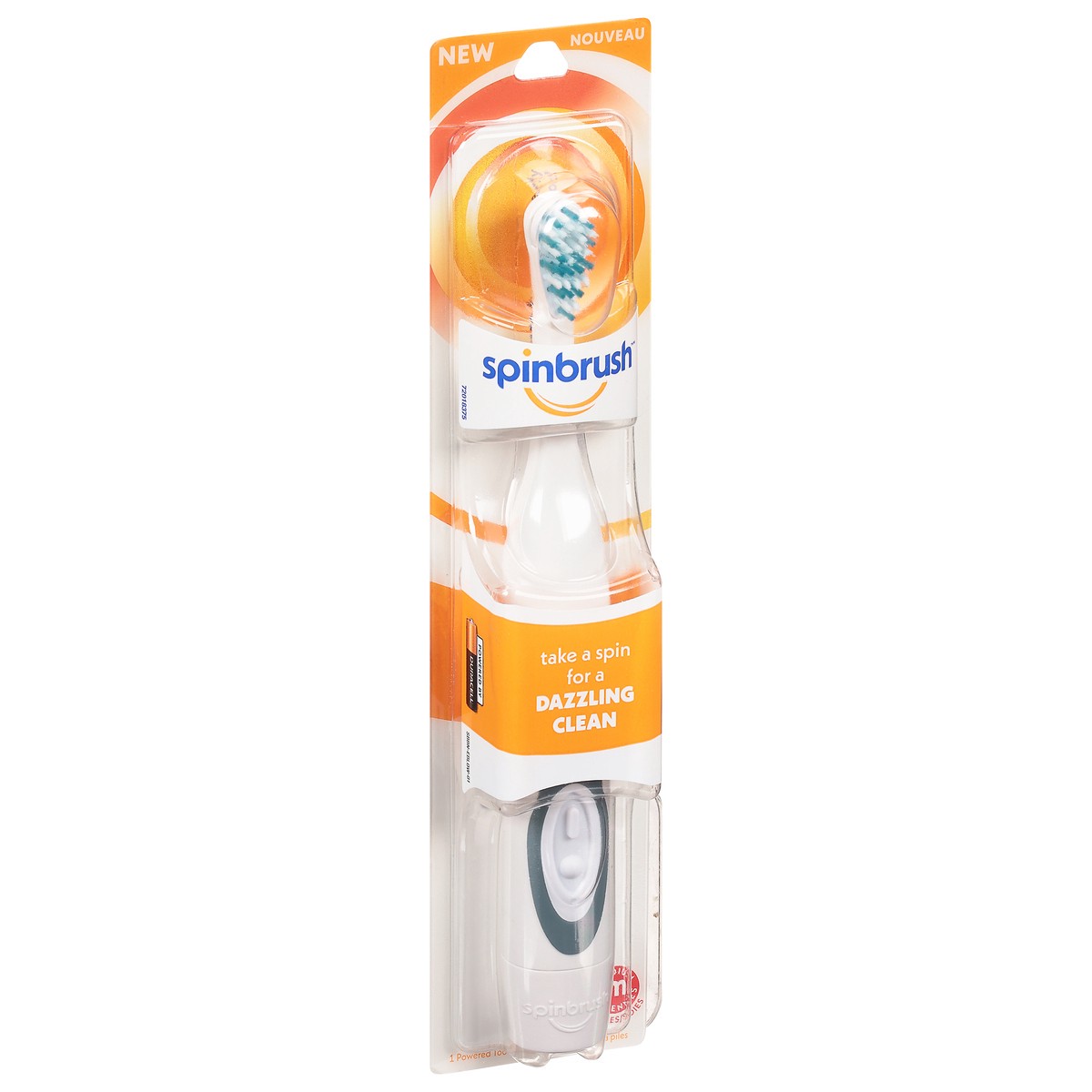 slide 10 of 11, Spinbrush Medium Bristles Powered Toothbrush 1 1 ea, 1 ct