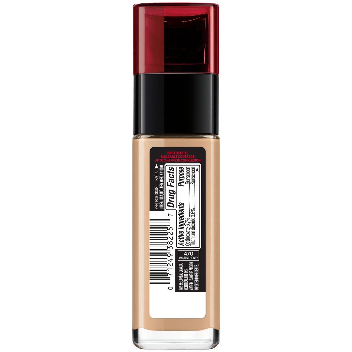 slide 9 of 27, L'Oréal Radiant Honey Up To 24 Hour Lightweight Fresh Wear Foundation - 1 Oz, 1 oz