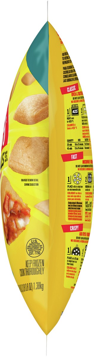 slide 7 of 9, Totino's Pizza Rolls, Triple Meat, Frozen Snacks, 48.85 oz, 100 ct, 100 ct