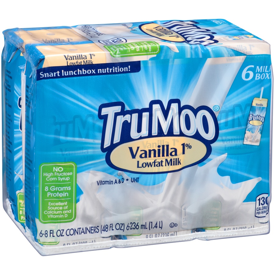 slide 2 of 8, TruMoo Milk 6 ea, 6 ct