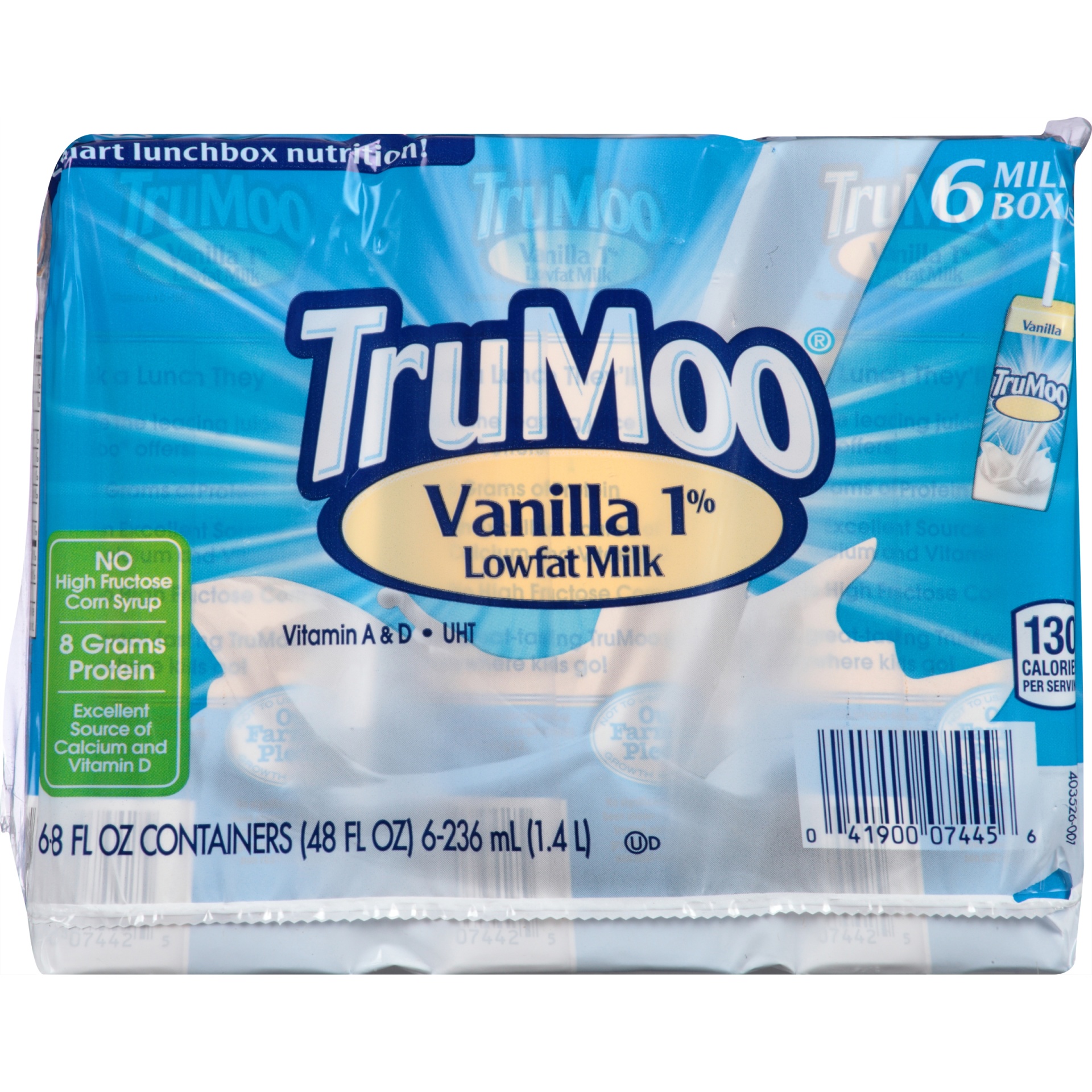 slide 6 of 8, TruMoo Milk 6 ea, 6 ct