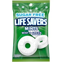 Life Savers Wint O Green Sugarfree Mints Candy
