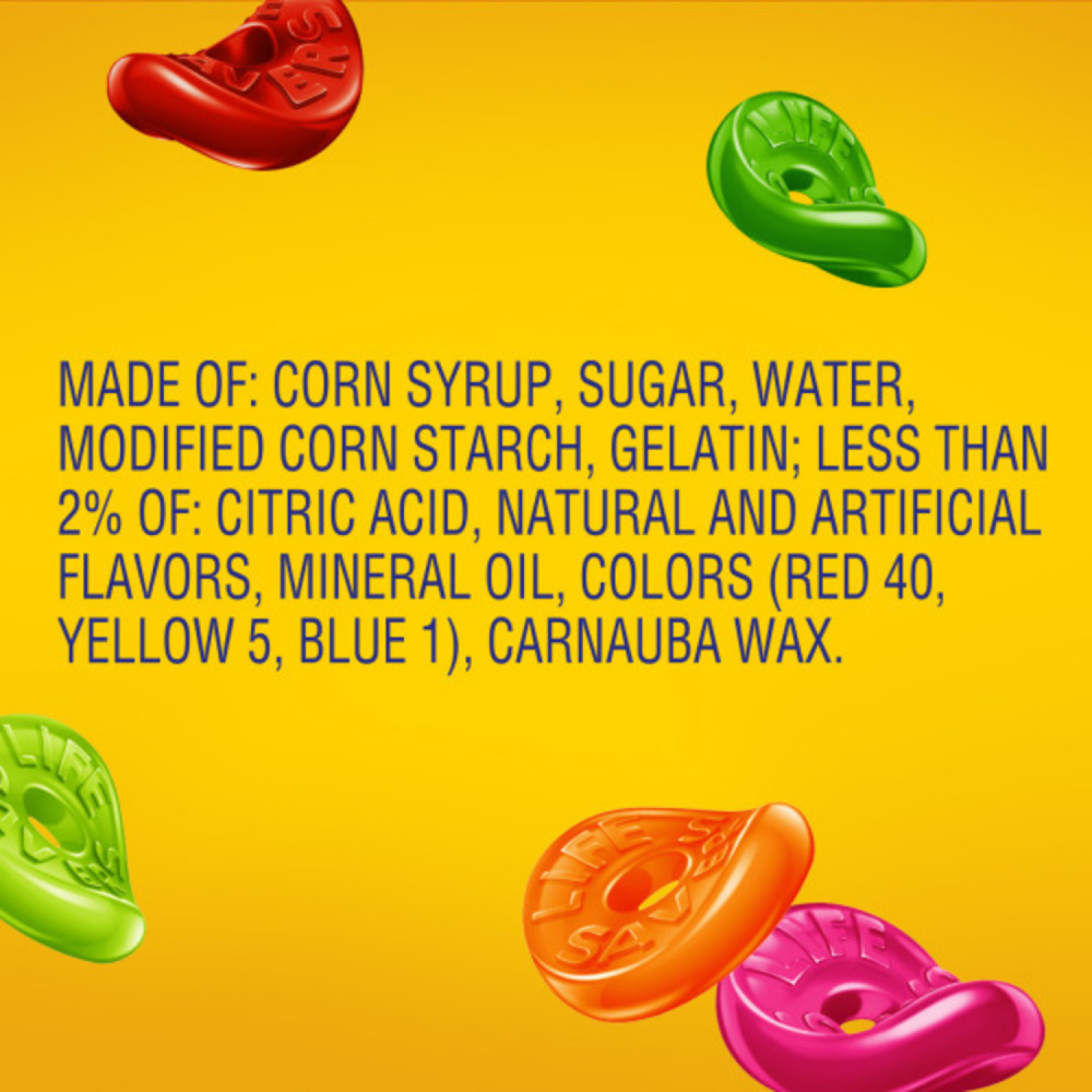 slide 4 of 5, Life Savers 5 Flavors Gummies Candy Bag, 7.2 oz