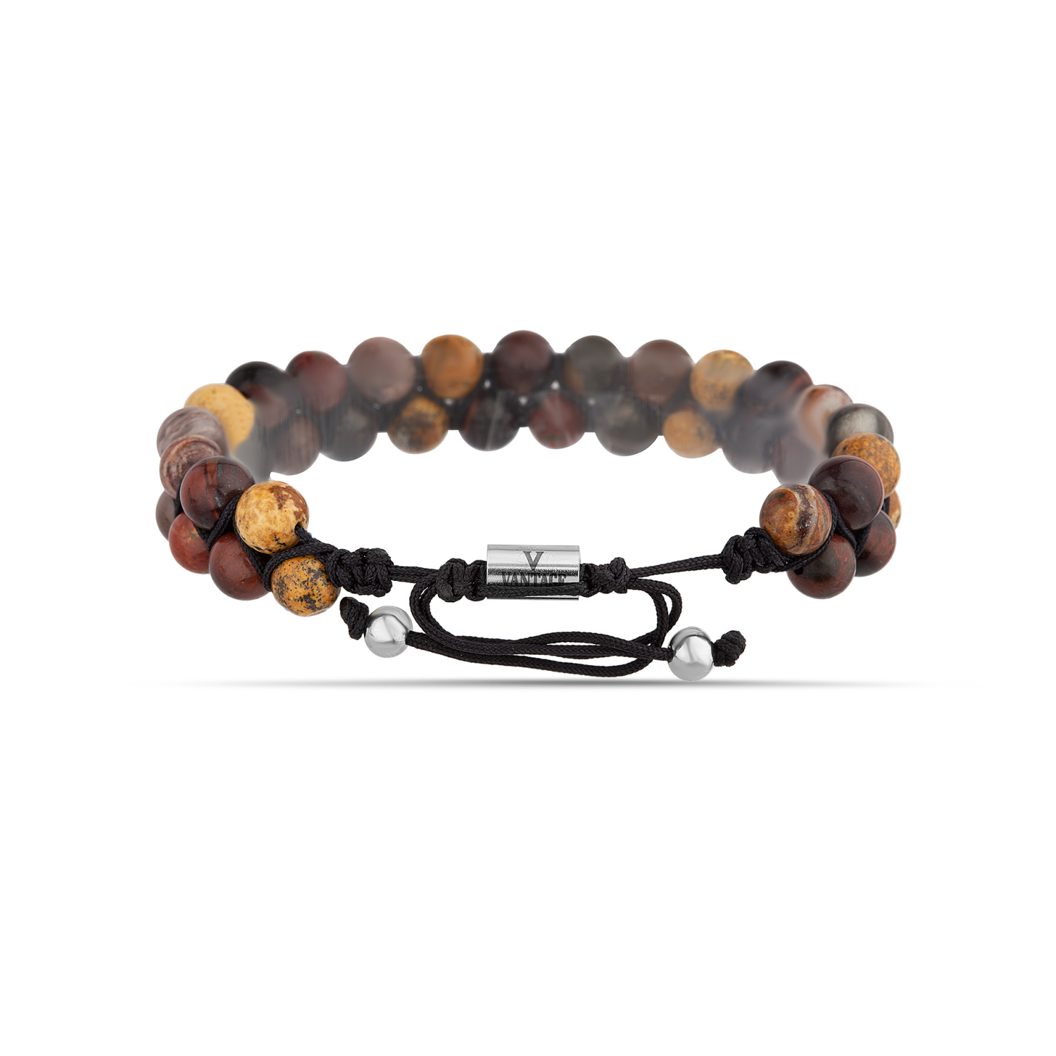 slide 2 of 2, Vantage Bead Brac Nbs62899Ml4 Brown, One Size