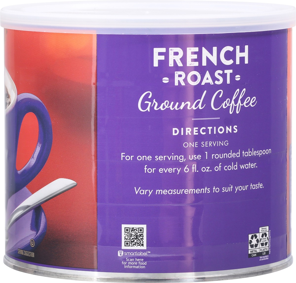 slide 8 of 9, Signature Select Ground Medium-Dark Roast French Roast Coffee 24.2 oz, 