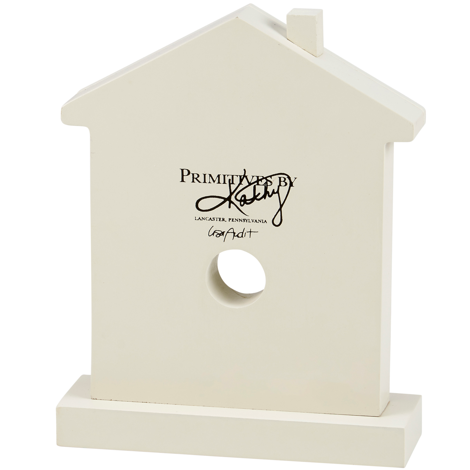 slide 2 of 3, By Kathy Sitter - Chickadee Bird House, 6 in x 7.50 in x 2 in, 7.5 in