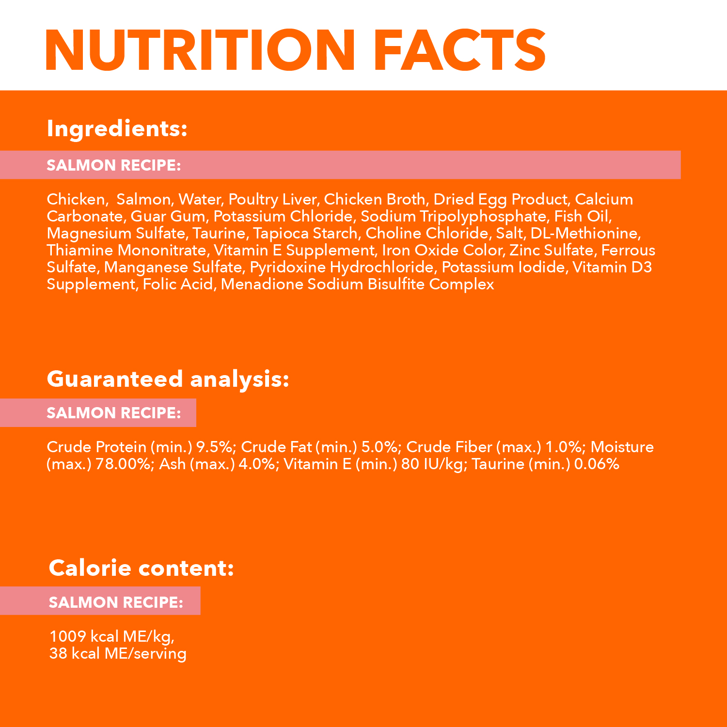 slide 3 of 8, IAMS Perfect Portions Healthy Adult Pate Grain Free Premium Salmon Recipe Cat Food Pack 2 - 1.32 oz Packs, 2 ct