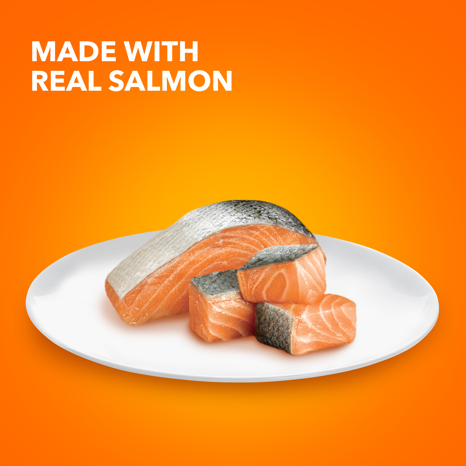 slide 7 of 8, IAMS Perfect Portions Healthy Adult Pate Grain Free Premium Salmon Recipe Cat Food Pack 2 - 1.32 oz Packs, 2 ct