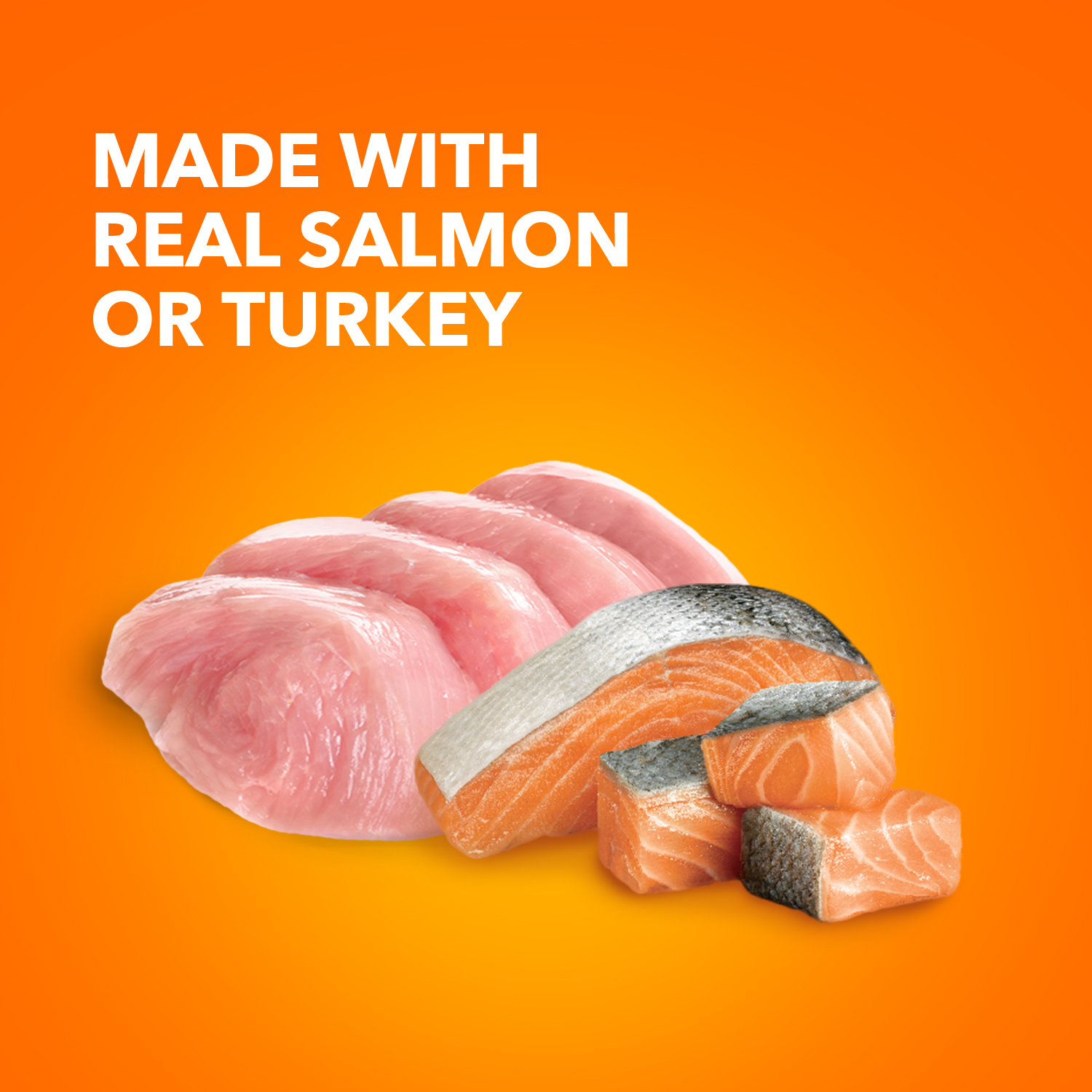 slide 3 of 8, IAMS Premium Indoor Twins Pack Salmon Recipe Turkey Recipe Cat Food 24.0 ea, 24 ct