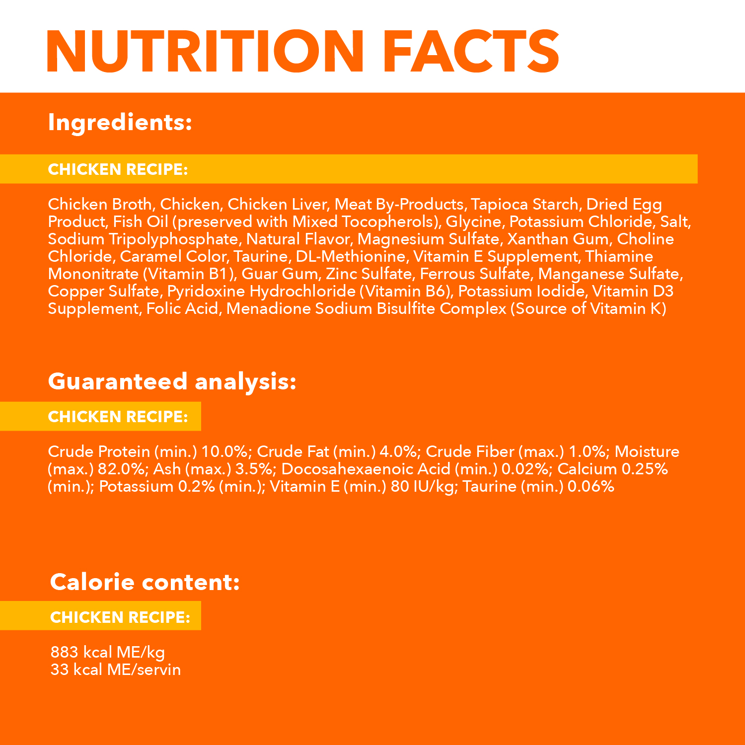 slide 3 of 8, IAMS Perfect Portions Grain Free Premium Kitten Healthy Kitten Cuts in Gravy Chicken Recipe Cat Food 2 - 1.3 oz Each, 2 ct