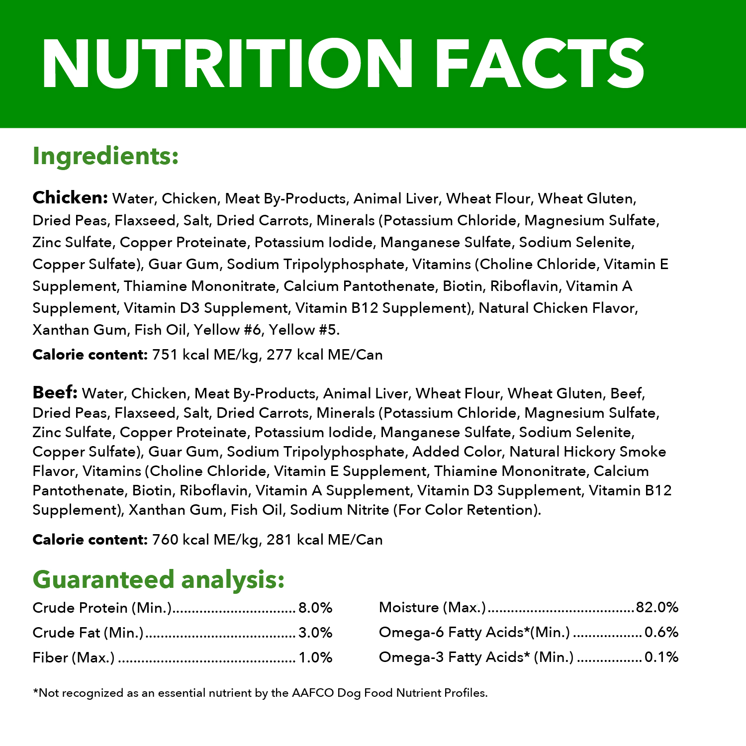 slide 3 of 8, IAMS PROACTIVE HEALTH Chunks in Gravy Adult Wet Dog Food Chicken and Beef Variety Pack, (12) 13 oz. Cans, 12 ct