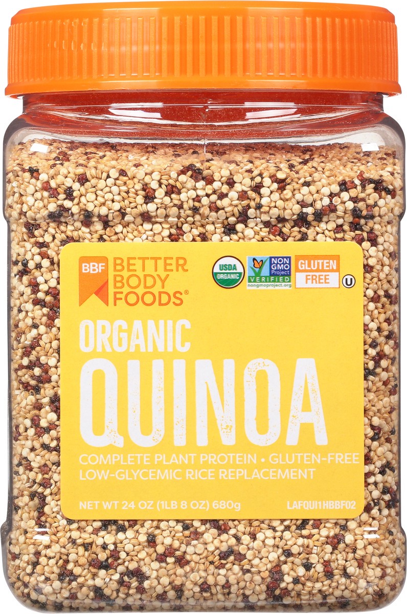 slide 1 of 6, BetterBody Foods Organic Quinoa 24 oz, 24 oz