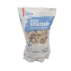 Weis Quality 26/30 Count, Farm Raised, Raw Jumbo Easy Peel Shrimp