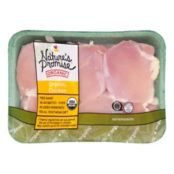 Nature's Promise Organic Free Range Boneless Skinless Chicken Thighs Fresh