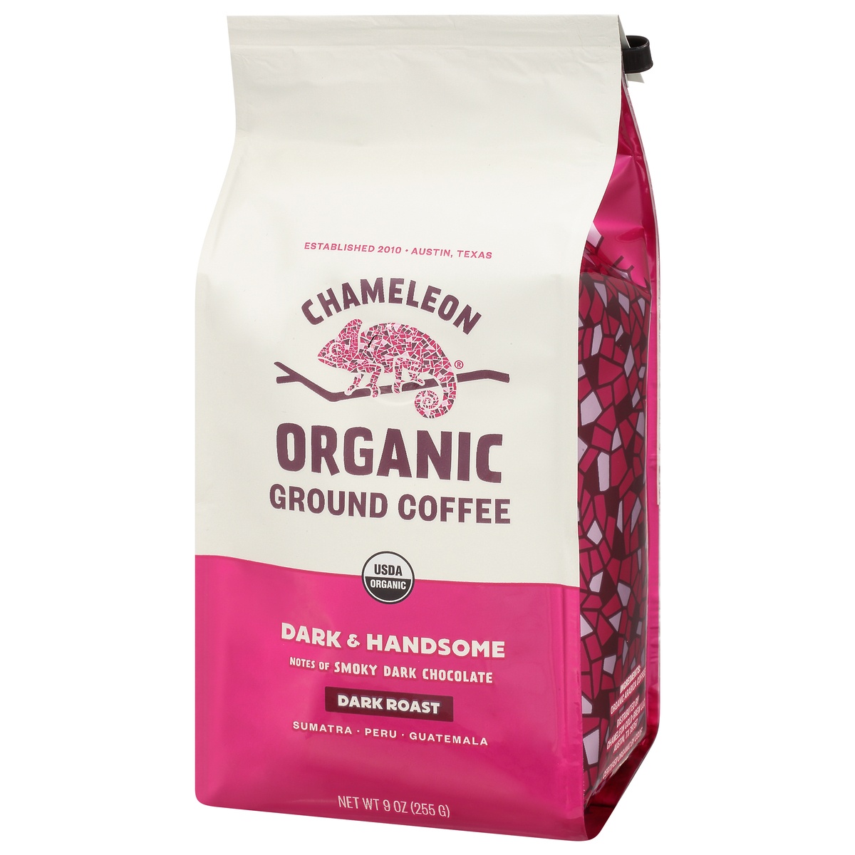 slide 3 of 9, Chameleon Cold-Brew Organic Dark & Handsome Ground Coffee, 9 oz