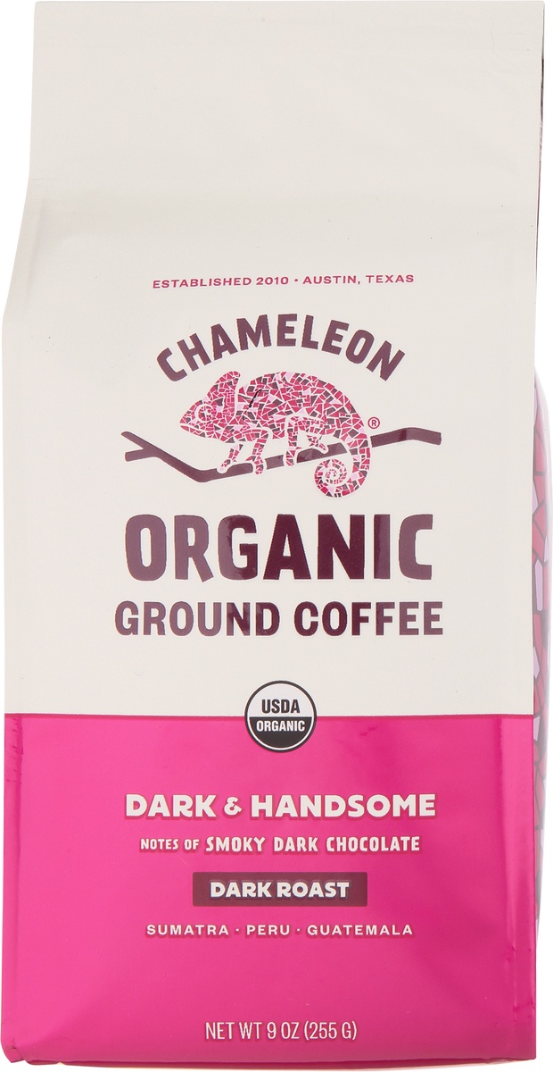 slide 6 of 9, Chameleon Cold-Brew Organic Dark & Handsome Ground Coffee, 9 oz