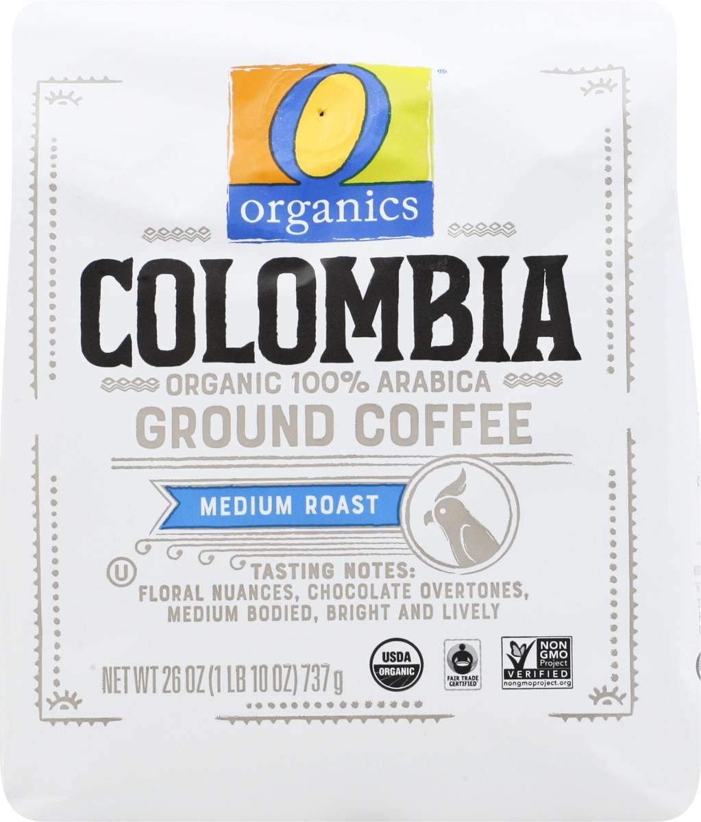 slide 6 of 9, O Orgnc Coffee Colombia Ground, 