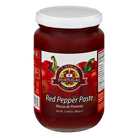 slide 1 of 1, A Taste Of Portugal A Taste Or Portgl Paste Ssng Pepper Red - 13.4 OZ, 13.4 oz