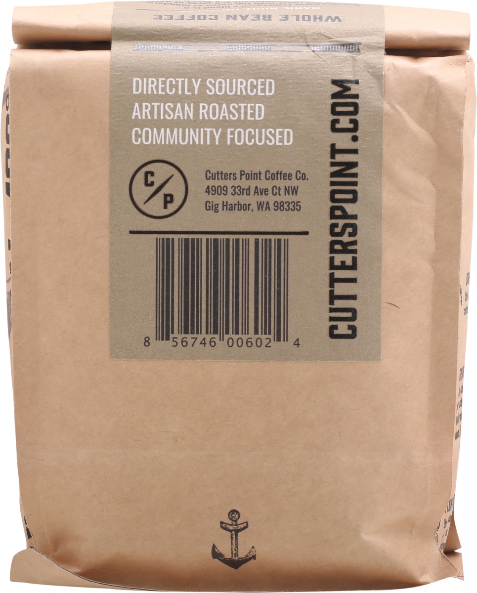 slide 3 of 9, Cutters Point Coffee Co. Fisherman's Blend Dark Roast Whole Bean Coffee, 12 oz