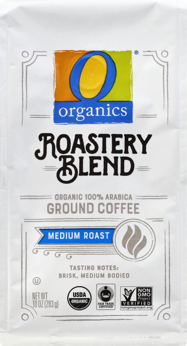 slide 6 of 9, O Orgnc Coffee Roastery Blend Ground, 