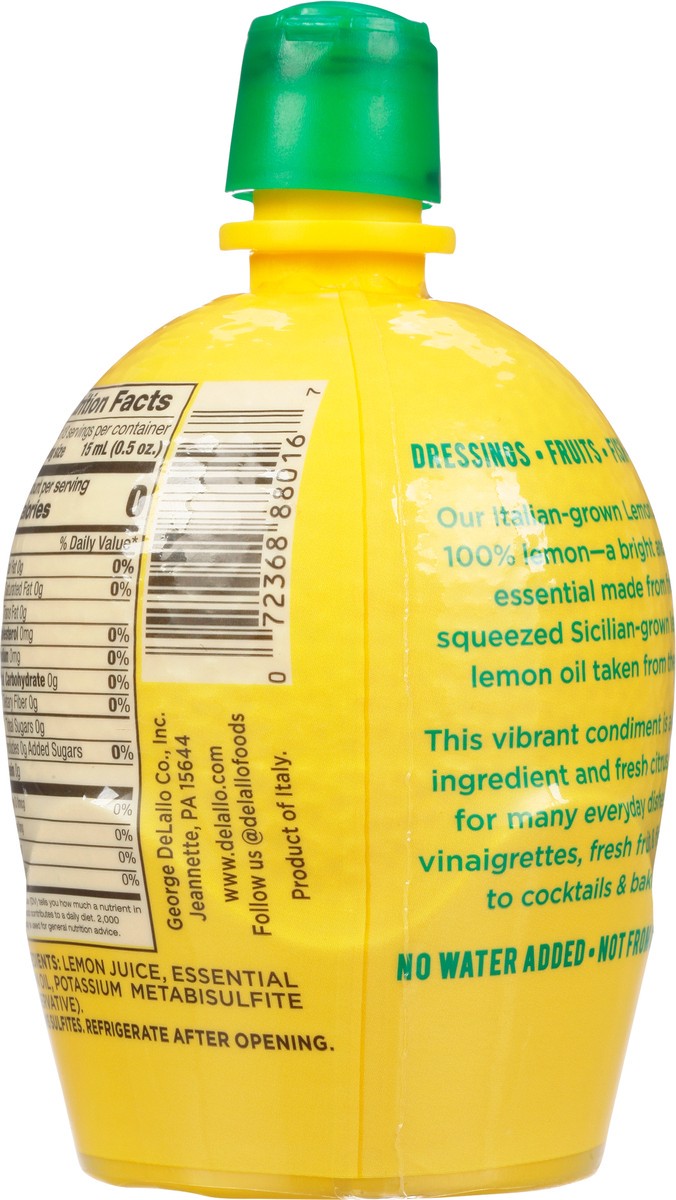 slide 5 of 9, DeLallo Juice Lemon, 6.75 oz