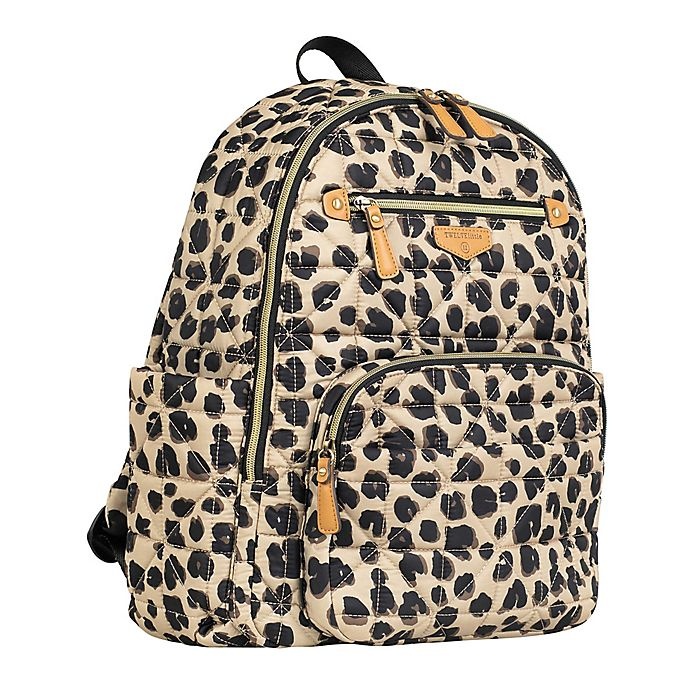 slide 2 of 5, TWELVElittle Companion Backpack Diaper Bag - Leopard, 1 ct