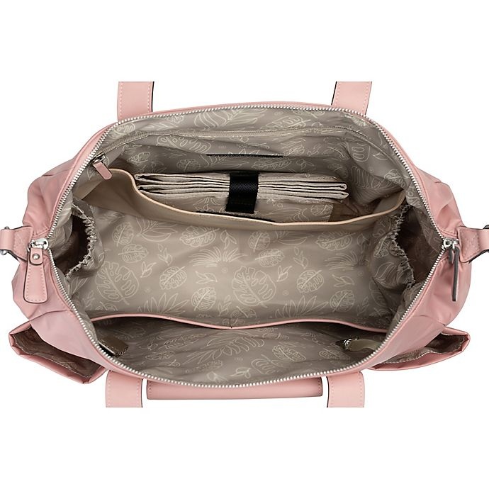 slide 3 of 8, TWELVElittle Peek-A-Boo Diaper Satchel - Blush, 1 ct