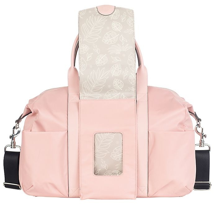 slide 4 of 8, TWELVElittle Peek-A-Boo Diaper Satchel - Blush, 1 ct