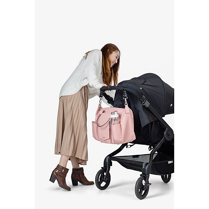 slide 7 of 8, TWELVElittle Peek-A-Boo Diaper Satchel - Blush, 1 ct