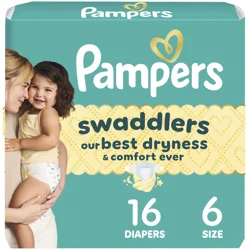 Pampers Swaddlers Jumbo Diapers