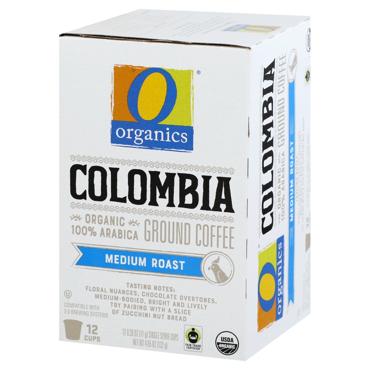 slide 3 of 9, O Organics Coffee Organic Arabica Single Serve Cups Medium Roast Colombian, 