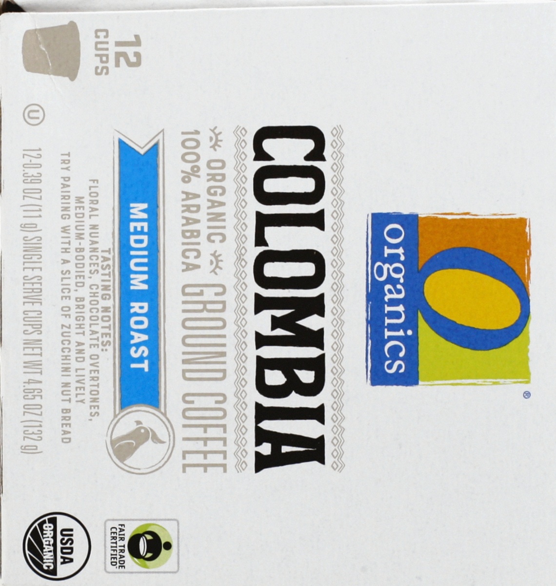 slide 5 of 9, O Organics Coffee Organic Arabica Single Serve Cups Medium Roast Colombian, 