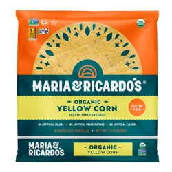 Maria & Ricardo's Cert"Organic"Yellow"Corn"Tortillas