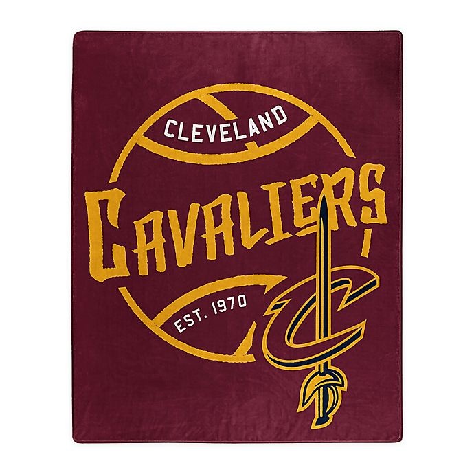 slide 1 of 1, NBA Cleveland Cavaliers Super-Plush Raschel Throw Blanket, 1 ct