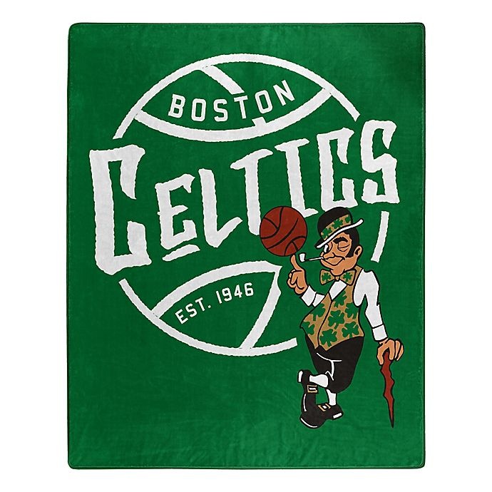slide 1 of 1, NBA Boston Celtics Super-Plush Raschel Throw Blanket, 1 ct